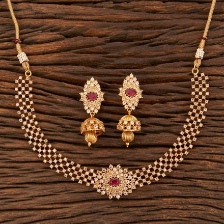 Antique Classic Necklace With Gold Plating