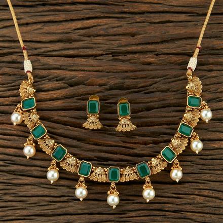 Antique Delicate Necklace With Gold Plating