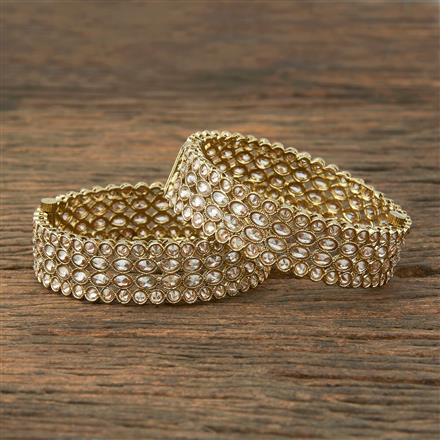 Antique Openable Bangles With Mehndi Plating