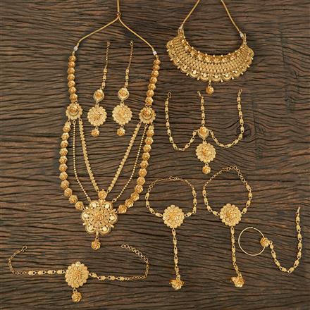 Antique Classic Bridal Sets With Gold Plating