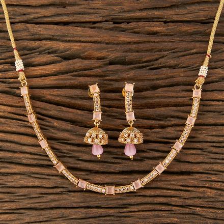 Antique Delicate Necklace With Gold Plating