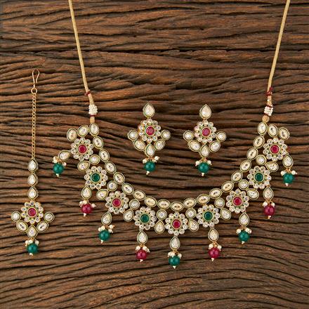Antique Classic Necklace With Gold Plating