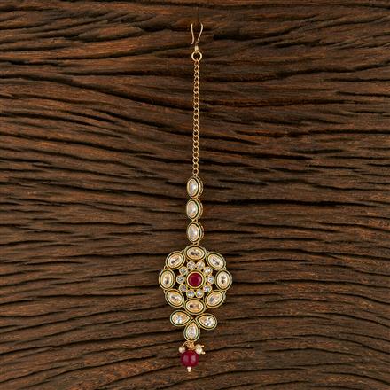 Antique Classic Tikka With Gold Plating