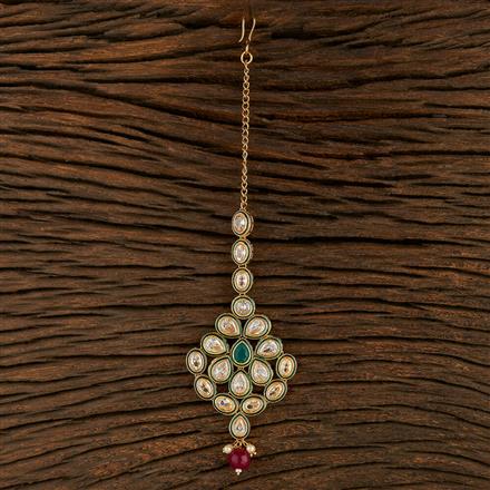 Antique Classic Tikka With Gold Plating