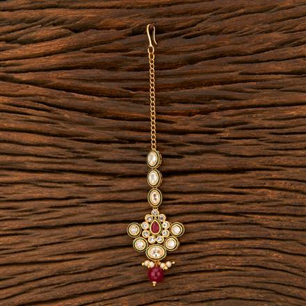 Antique Delicate Tikka With Gold Plating