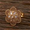 Antique Adjustable Ring With Gold Plating
