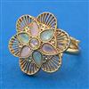 Antique Adjustable Ring With Gold Plating