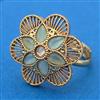 Antique Adjustable Ring With Gold Plating