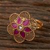 Antique Adjustable Ring With Gold Plating