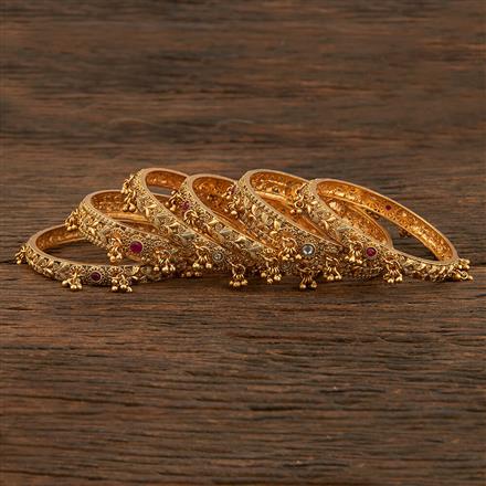 Antique Classic Bangles With Gold Plating