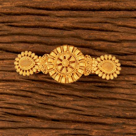 Antique Classic Hair Clip With Gold Plating