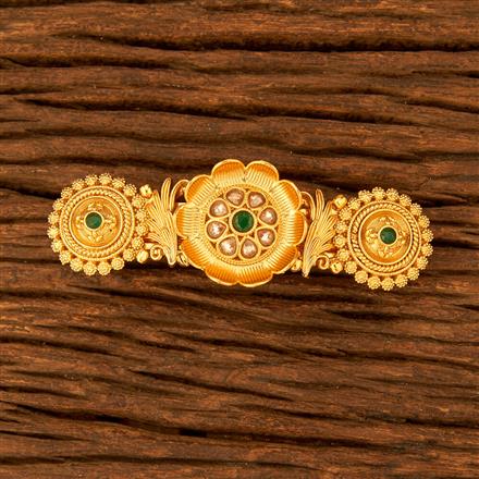Antique Classic Hair Clip With Gold Plating