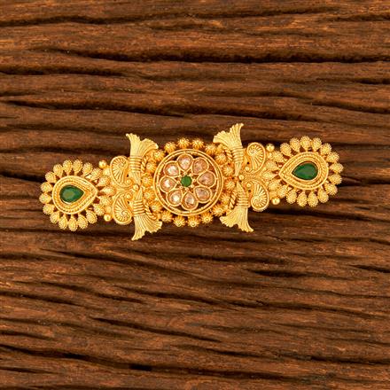 Antique Classic Hair Clip With Gold Plating