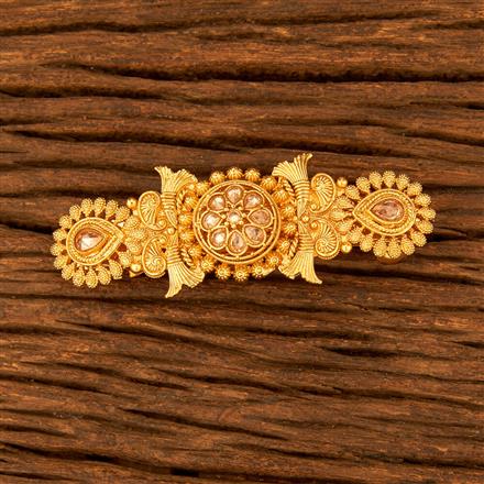 Antique Classic Hair Clip With Gold Plating