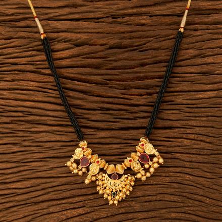 Antique Classic Mangalsutra With Gold Plating