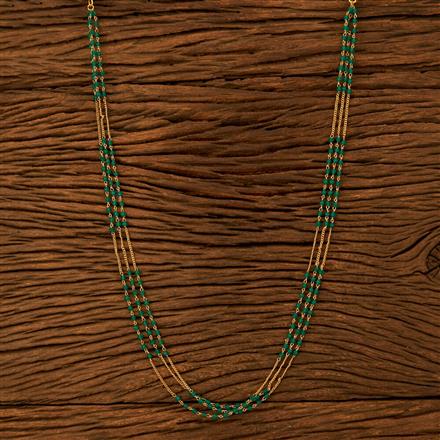 Antique Mala Necklace With Gold Plating