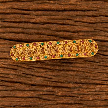 Antique Classic Hair Clip With Gold Plating