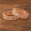 Antique Classic Bangles With Rose Gold Plating