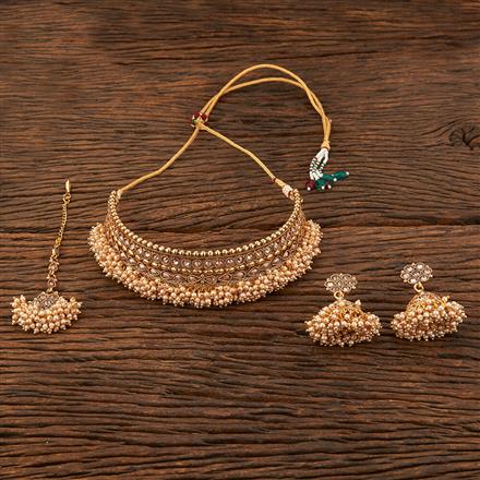 Antique Mukut With Gold Plating