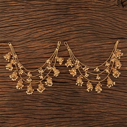 Antique Classic Ear Chain With Gold Plating