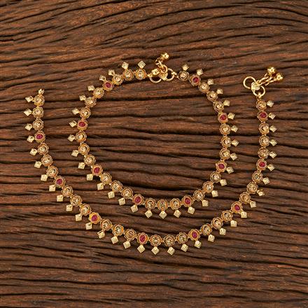 Antique Classic Payal With Gold Plating