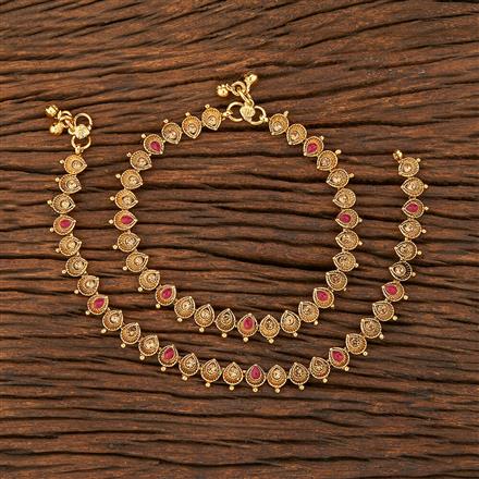 Antique Classic Payal With Gold Plating