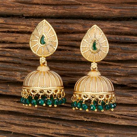 Antique Delicate Earring With Gold Plating