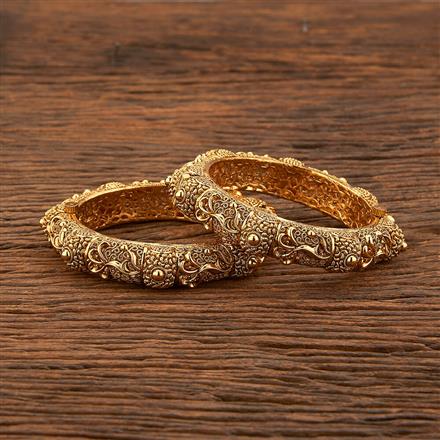 Antique Openable Bangles With Gold Plating