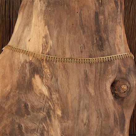 Antique Plain Gold Belt With Gold Plating