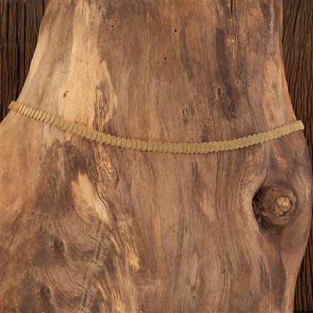 Antique Plain Gold Belt With Gold Plating