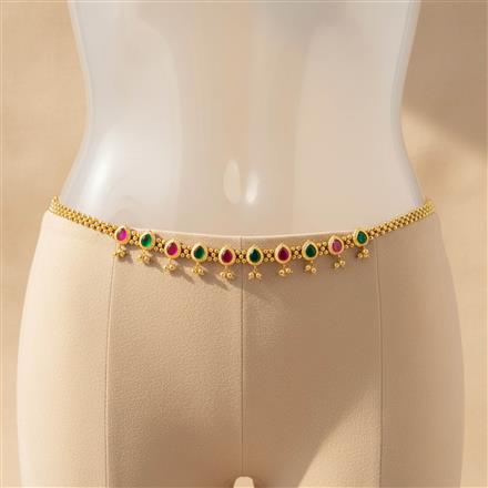 Antique Classic Belt With Gold Plating