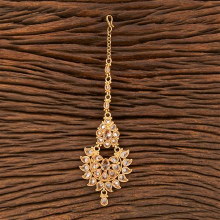 Antique Chand Tikka With Gold Plating