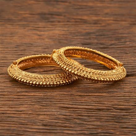 Antique Openable Bangles With Gold Plating
