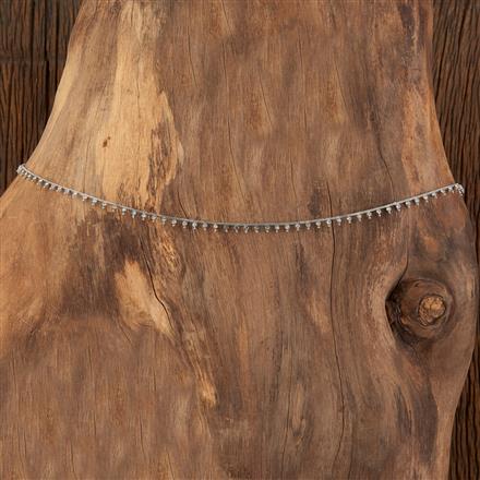 Antique Delicate Belt With Rhodium Plating