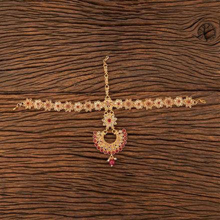 Antique Tikka Shishful With Gold Plating