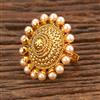 Antique Adjustable Ring With Gold Plating