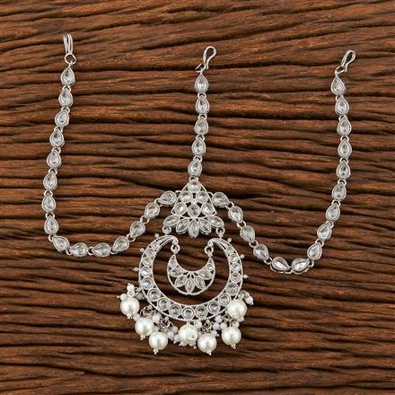 Antique Chand Damini With Rhodium Plating