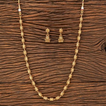 Antique Mala Necklace With Gold Plating