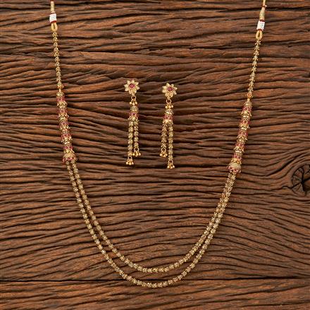 Antique Mala Necklace With Gold Plating