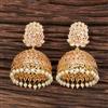 Antique Moti Earring With Gold Plating