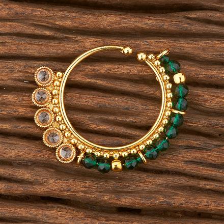Antique Pressing Nose Ring With Gold Plating
