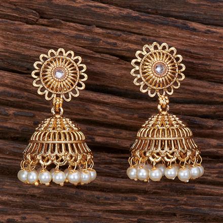 Antique Delicate Earring With Gold Plating