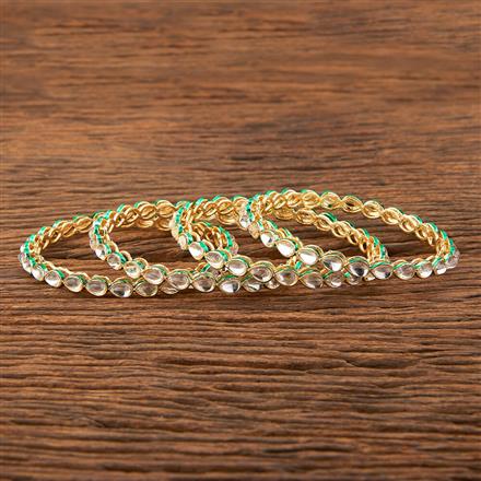 Antique Meenakari Bangles With Gold Plating