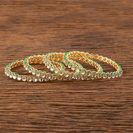 Antique Meenakari Bangles With Gold Plating