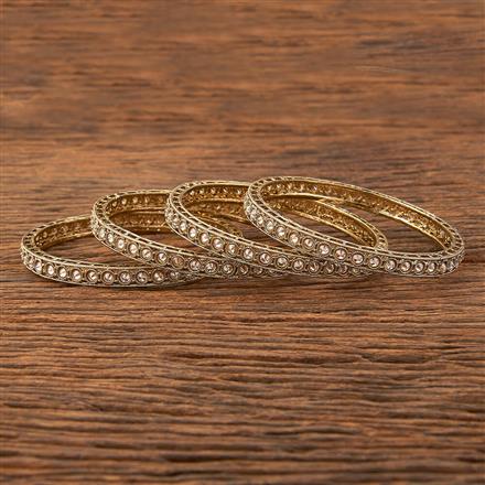 Antique Classic Bangles With Mehndi Plating