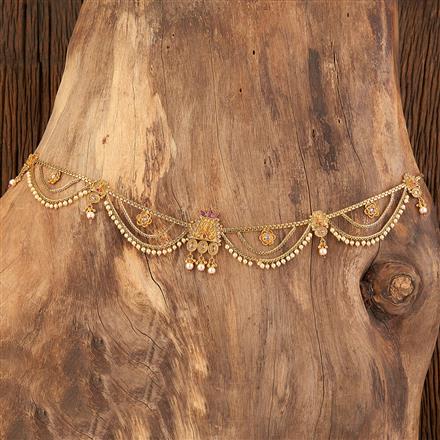 Antique Moti Belt With Gold Plating