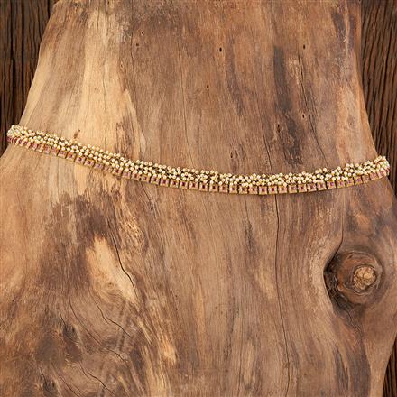 Antique Moti Belt With Gold Plating