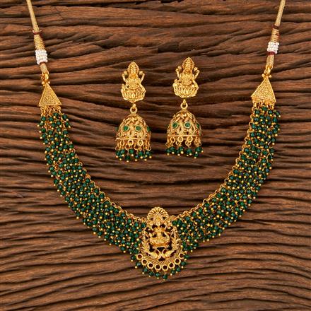 Antique South Indian Necklace With Gold Plating