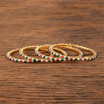 Antique Delicate Bangles With Gold Plating