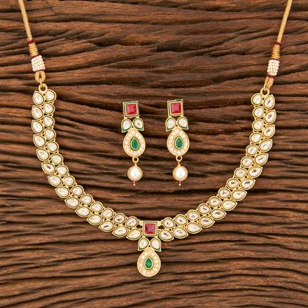 Antique Delicate Necklace With Gold Plating